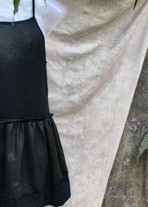 311. Black Slip Dress