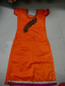 Orange Kurti