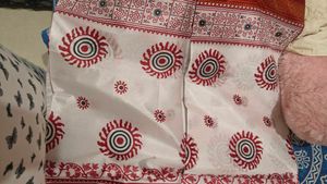 Festival SALE (Red &amp; White Printed Fabric)