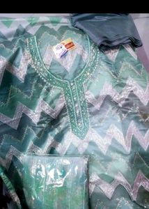 Organza Pakistani Suit