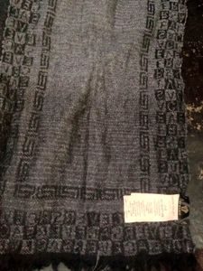 Authentic Reversible Versace Wool Scarf