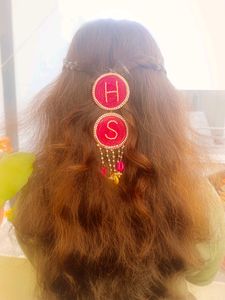 Bridal Text Hair Accessories