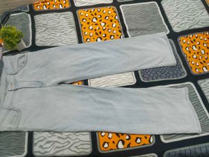 Light Wash Wide Leg Jeans