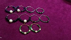 combo five Hoop Earring Set - Variety of Sty