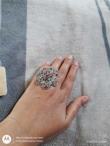 Combo Of Handmade Earings With Ring