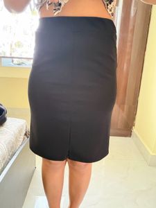 Classic Black Pencil Skirt