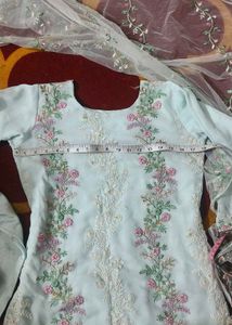 Elegant Embroidered Salwar Kameez