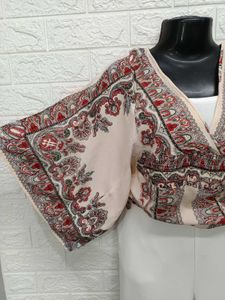 Off-white Printed Top