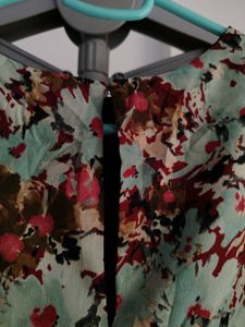 Zara Floral Retro Dress