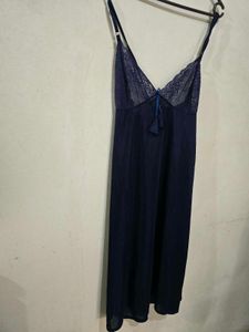 Sexy Navy Lace Nighty