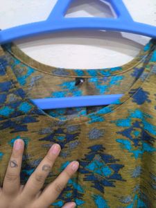 Ikat Designs Kurti