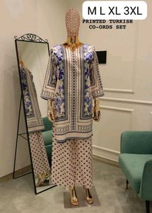 Printed Turkish Co-ords Set