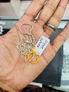 Ledis Pure Silver Chain 🎀 (wt:5.50)