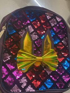 Sequin Bunny Backpack