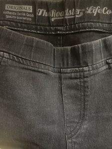 Faded Black Jeggings