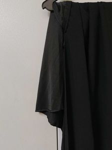Elegant Black instant hijab with attached c