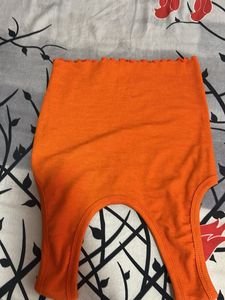 Bright Orange Tank Top
