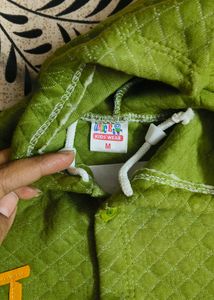 Green Colour Suit For Little Baby