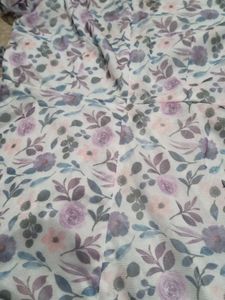 Floral Print Mini Wrap Dress