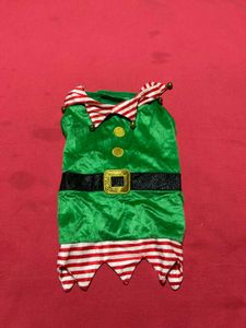Dog Xmas Elf Costume
