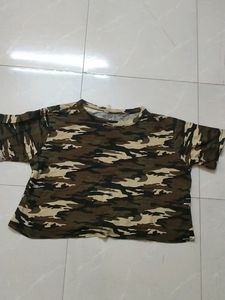 Fry size Crop Top