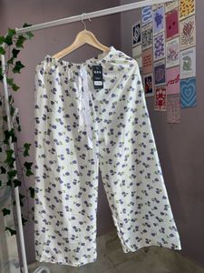 Floral Green Pant