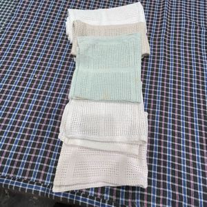 5 Pieces Of Napkin Or Thali Covers