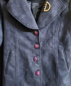 Stylish Girls Blue Coat