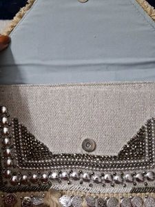 Boho Chic Embellished Clutch
