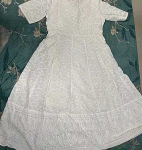 Elegant White Kurta Set