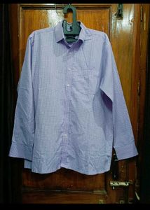Men's Lavender Formal Shirt