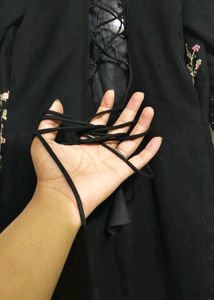 Flower Printed Back Design Suit