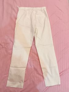 The Mia Slim White Trousers