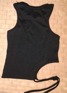 Black Tie Tank Top