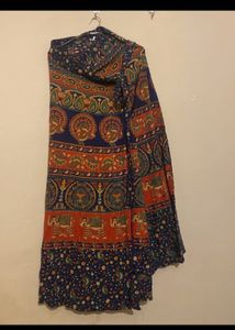 Colorful Elephant Print Skirt