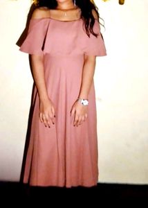 Classy Off Shoulder Maxi Dress