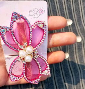 Rosy Pearl Hair Clip