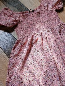 Floral Print Mini Dress