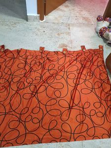 2 window curtain