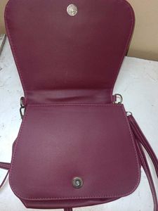 Stylish Purple Handbag