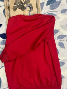 Beautiful Red Sweatshirt