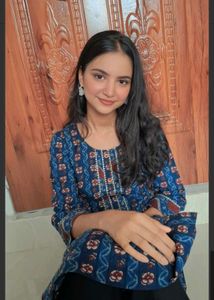 Navy blue kurta !