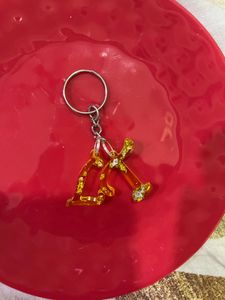New Resin Couple Keychain