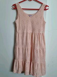 Peach Dress