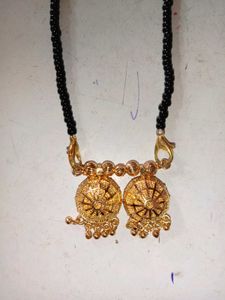 Set of 3 Indian Mangalsutra Necklaces