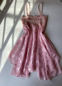 CUTEST LOVE PATTERN PINK SLIP💗