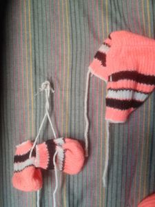 Knitted Baby Outfit Set