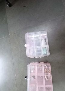 Stackable Storage Containers Set Of 2