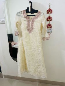 Elegant Embroidered Kurta