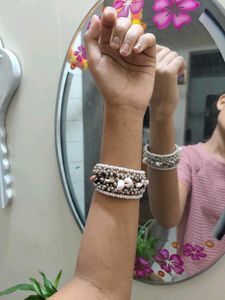 Beaded Bracelet Stack